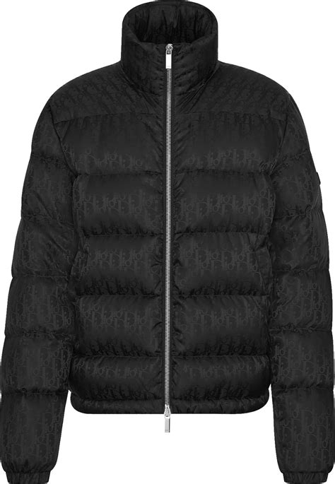 dior oblique reversible jacket|Dior oblique puffer jacket.